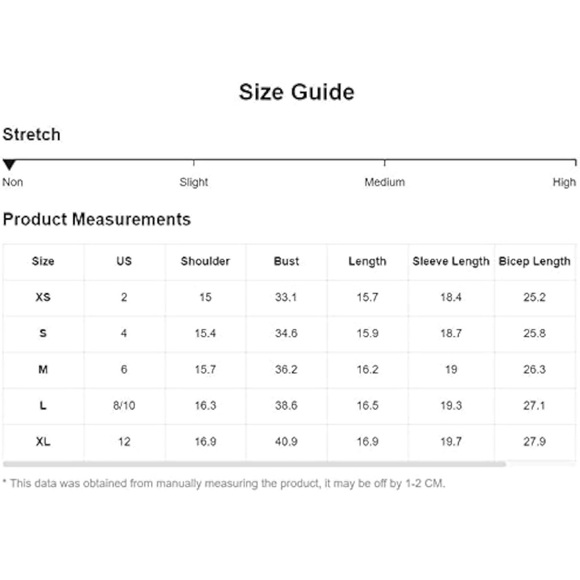 Sweetheart Neck 3/4 Puff Sleeve Criss Cross Tie Back Blouse Crop Top Size S - Picture 8 of 12